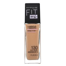 Maybelline Fit Me! Luminous + Smooth Foundation tekutý make-up s matujícím účinkem 130 Buff Beige 30 ml
