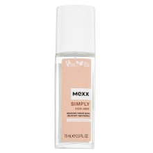 Mexx Simply deodorant s rozprašovačem pro ženy 75 ml