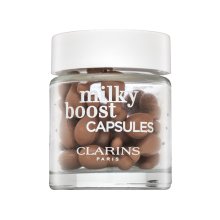 Clarins Milky Boost Capsules tekutý make-up pro sjednocenou a rozjasněnou pleť 03.5 30 x 0,2 ml