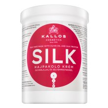 Kallos Silk Hair Mask uhlazující maska pro hrubé a nepoddajné vlasy 1000 ml