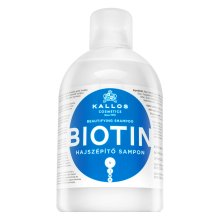 Kallos Biotin Beautifying Shampoo rozjasňující šampon pro hebkost a lesk vlasů 1000 ml
