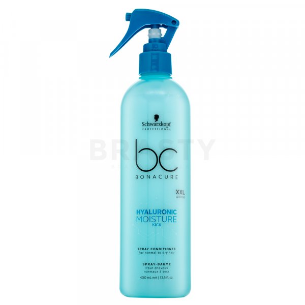 Schwarzkopf Professional BC Bonacure Hyaluronic Moisture Kick Spray Conditioner bezoplachový kondicionér pro normální až suché vlasy 400 ml