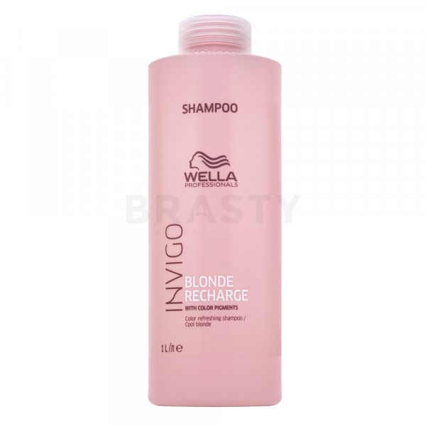 Wella Professionals Invigo Blonde Recharge Cool Blonde Shampoo šampon pro oživení barvy studených blond odstínů 1000 ml