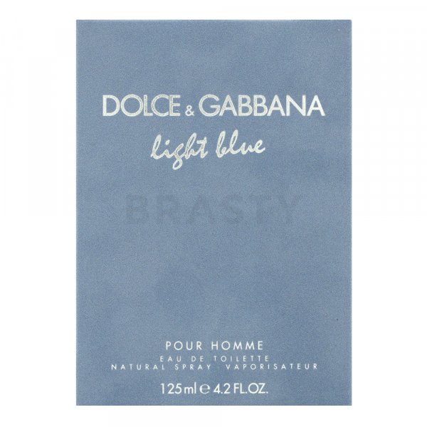 Dolce & Gabbana Light Blue Pour Homme toaletní voda pro muže 125 ml