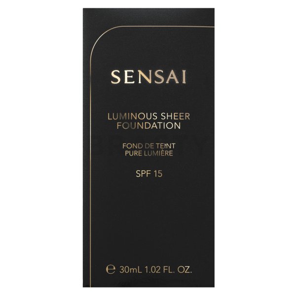 Sensai Luminous Sheer Foundation LS102 Ivory Beige tekutý make-up pro sjednocenou a rozjasněnou pleť 30 ml