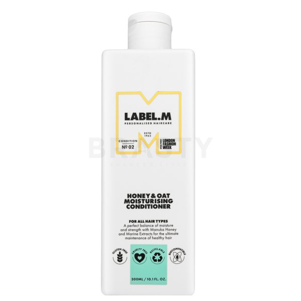 Label.M Honey & Oat Moisturising Conditioner kondicionér pro hydrataci vlasů 300 ml