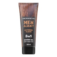 Dermacol Men Agent Extreme Clean 3in1 Shower Gel sprchový gel pro muže 250 ml
