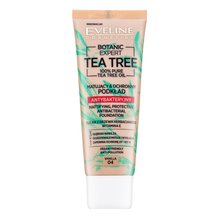 Eveline Botanic Expert Tea Tree Mattifying, Protective Antibacterial Foundation tekutý make-up proti nedokonalostem pleti 04 Vanilla 30 ml