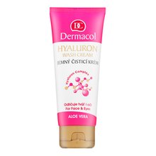 Dermacol Hyaluron Wash Cream Aloe Vera čistící balzám 100 ml
