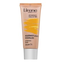 Lirene Brightening Fluid with Vitamin C 04 Tanned fluidní make-up pro sjednocení barevného tónu pleti 30 ml