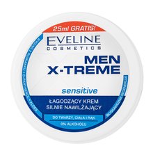 Eveline Men X-treme Sensitive Soothing Intensly Moisturising Cream hydratační krém pro muže 100 ml