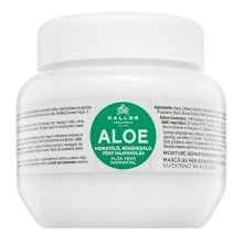 Kallos Aloe Moisture Repair Shine Hair Mask vyživující maska pro hebkost a lesk vlasů 275 ml