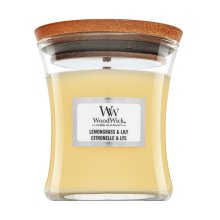 Woodwick Lemongrass & Lily vonná svíčka 85 g