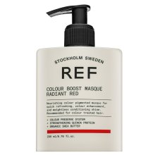 REF Colour Boost Masque vyživující maska s barevnými pigmenty pro oživení barvy Radiant Red 200 ml