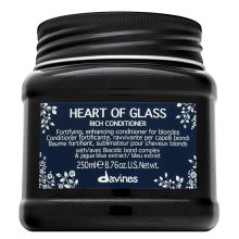 Davines Heart Of Glass Rich Conditioner posilující kondicionér pro blond vlasy 250 ml