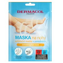 Dermacol Exfoliating exfoliační maska Feet Mask 2 x 15 ml