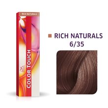 Wella Professionals Color Touch Rich Naturals profesionální demi-permanentní barva na vlasy s multi-dimenzionálním efektem 6/35 60 ml