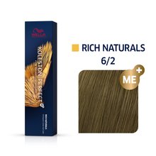 Wella Professionals Koleston Perfect Me+ Rich Naturals profesionální permanentní barva na vlasy 6/2 60 ml