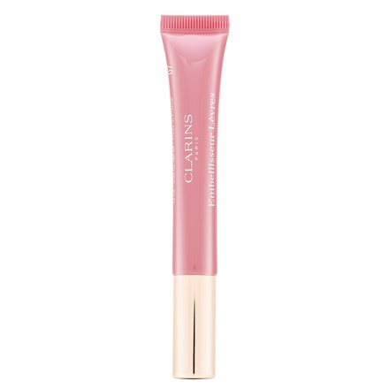 Clarins Natural Lip Perfector 07 Toffee Pink Shimmer lesk na rty s perleťovým leskem 12 ml