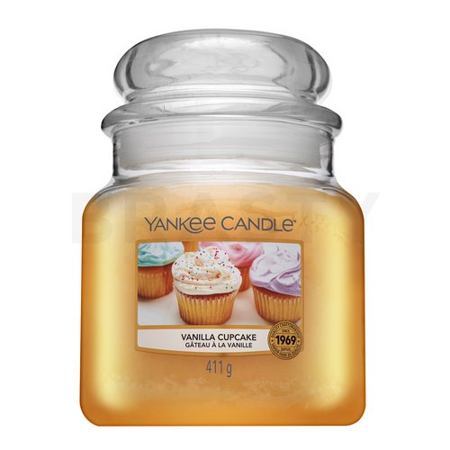 Yankee Candle Vanilla Cupcake vonná svíčka 411 g