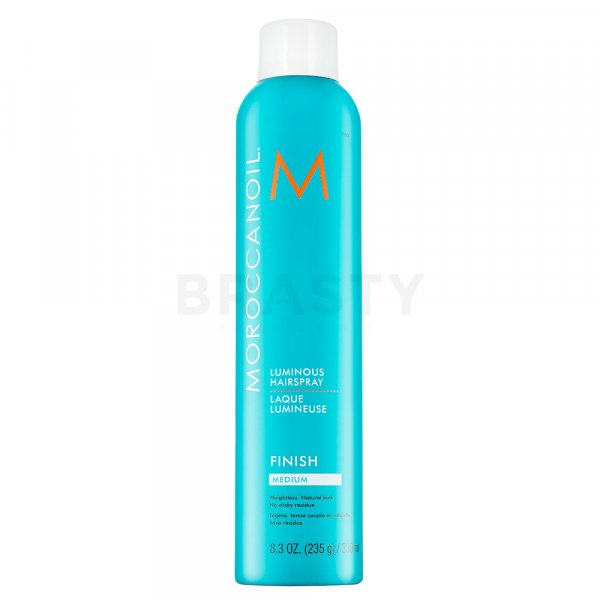Moroccanoil Finish Luminous Hairspray Medium vyživující lak na vlasy pro střední fixaci 330 ml