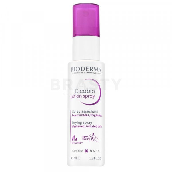 Bioderma Cicabio Lotion Drying Spray hojivé mléko ve spreji proti podráždění pokožky 40 ml