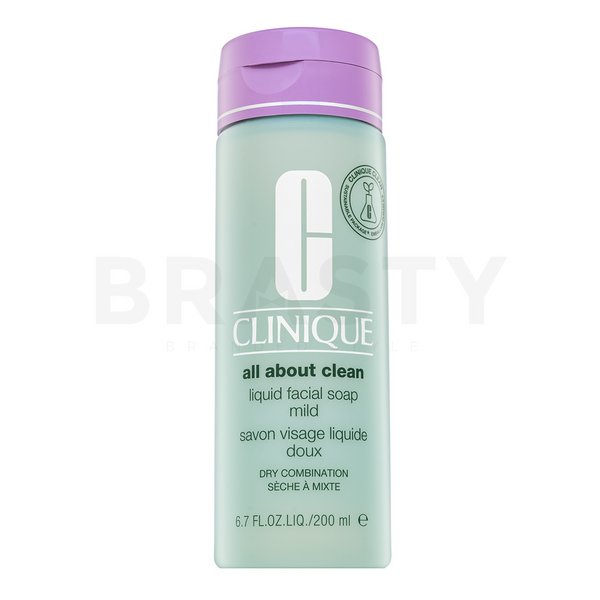 Clinique Liquid Facial Soap Mild tekuté mýdlo na obličej pro normální/smíšenou pleť 200 ml