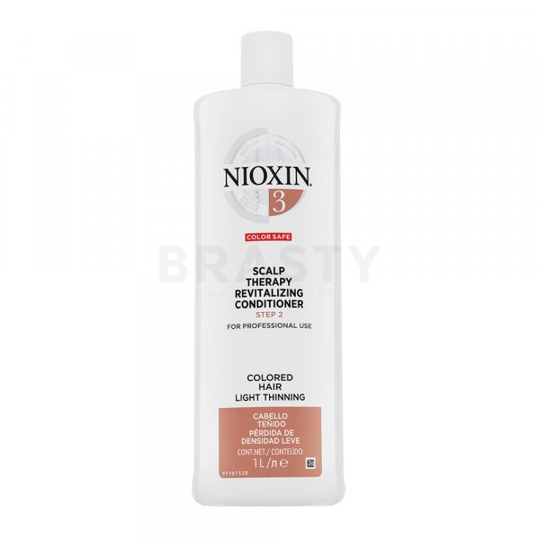 Nioxin System 3 Scalp Therapy Revitalizing Conditioner vyživující kondicionér pro jemné barvené vlasy 1000 ml