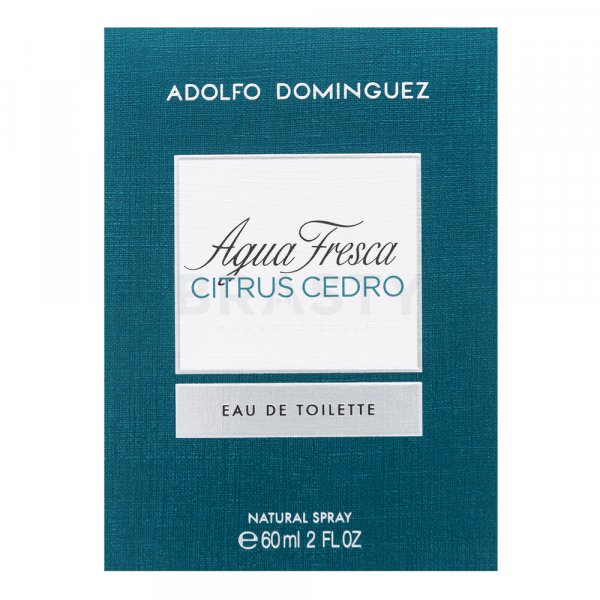 Adolfo Dominguez Agua Fresca Citrus Cedro toaletní voda pro muže 60 ml