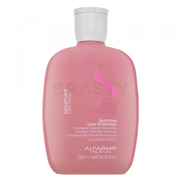 Alfaparf Milano Semi Di Lino Moisture Nutritive Low Shampoo vyživující šampon pro suché vlasy 250 ml