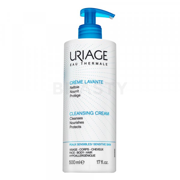 Uriage Cleansing Cream výživný ochranný čistící krém pro suchou atopickou pokožku 500 ml