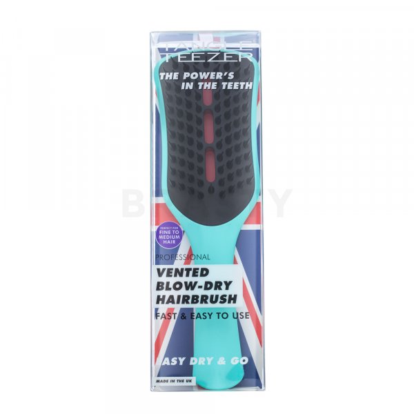 Tangle Teezer Easy Dry & Go Vented Hairbrush kartáč na vlasy pro snadné rozčesávání vlasů Mint/Black