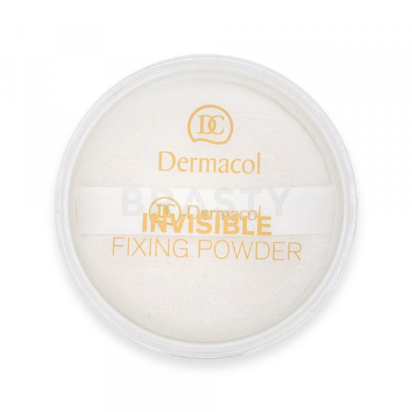 Dermacol Invisible Fixing Powder transparentní pudr White 13 g