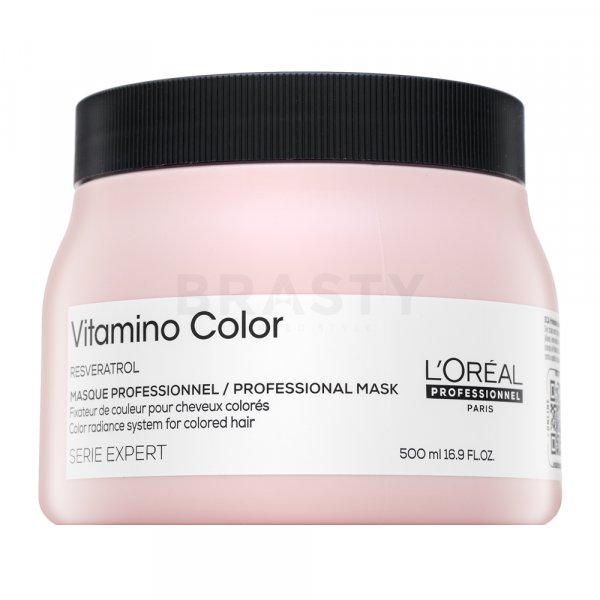 L´Oréal Professionnel Série Expert Vitamino Color Resveratrol Mask posilující maska pro barvené vlasy 500 ml