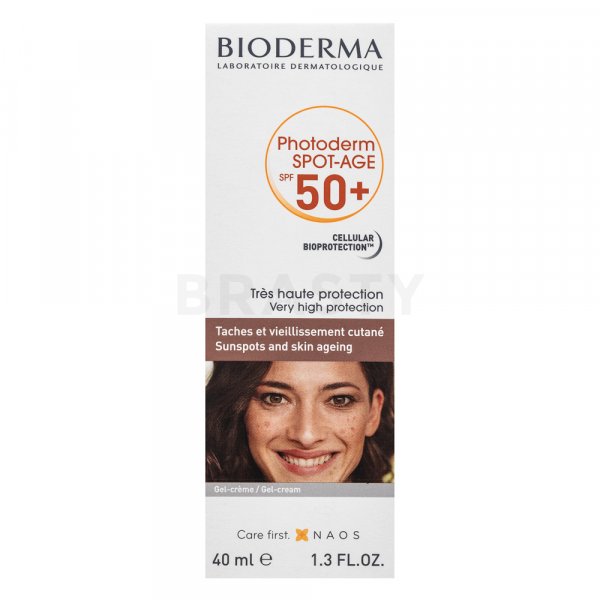 Bioderma Photoderm Spot-Age SPF50+ Anti-Spots Antioxidant Gel-Cream krém na opalování proti pigmentovým skvrnám 40 ml