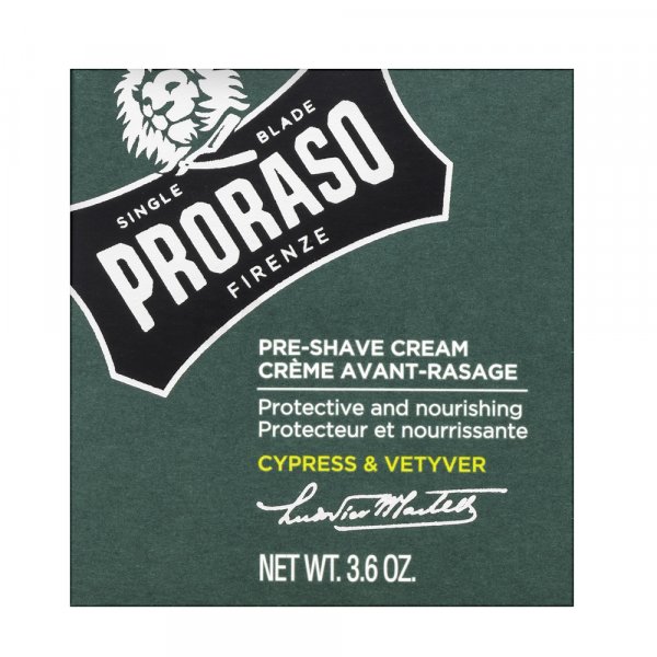 Proraso Cypress And Vetiver Pre-Shave Cream krém před holením 100 ml