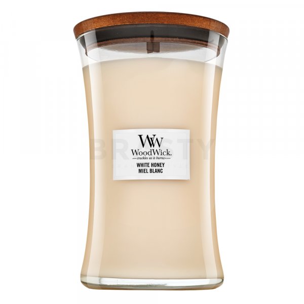 Woodwick White Honey vonná svíčka 610 g