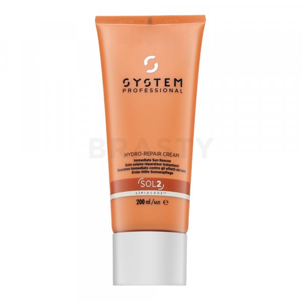 System Professional Solar Hydro-Repair Cream posilující kondicionér pro vlasy namáhané sluncem 200 ml