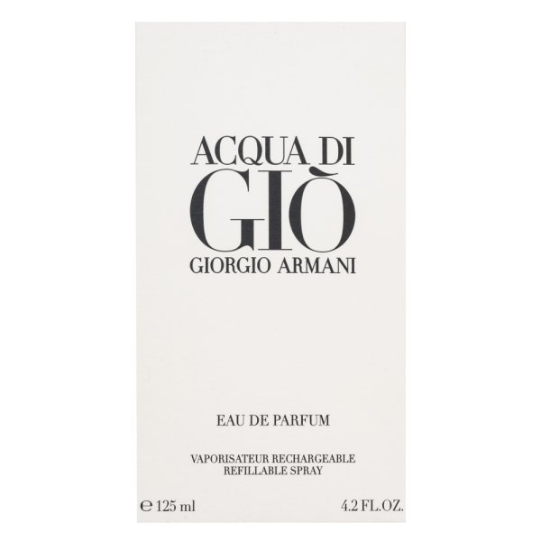 Armani (Giorgio Armani) Acqua di Gio Pour Homme - Refillable parfémovaná voda pro muže 125 ml