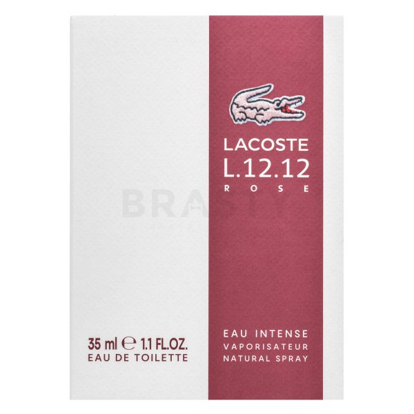 Lacoste L.12.12 Rose Eau Intense toaletní voda pro ženy 35 ml