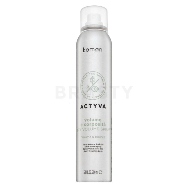 Kemon Actyva Volume E Corposita Dry Volume Spray stylingový sprej pro objem vlasů 200 ml