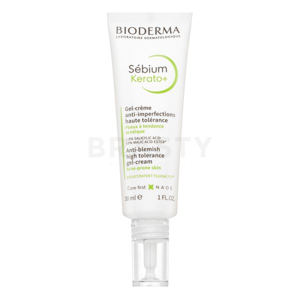 Bioderma Sébium gelový krém Kerato+ Anti-Blemish High Tolerance Gel-Cream 30 ml