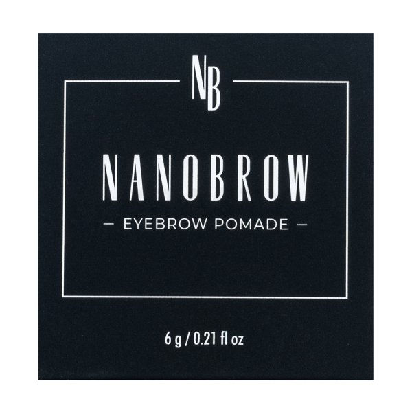 Nanobrow Eyebrow Pomade pomáda na obočí Medium Brown 6 g