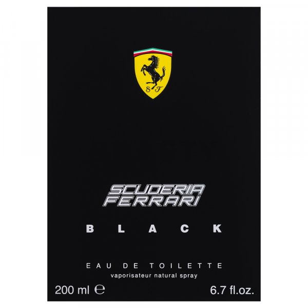 Ferrari Scuderia Black toaletní voda pro muže 200 ml